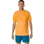 Pánské běžecké triko ASICS ROAD SEAMLESS SS TOP M Oranžová
