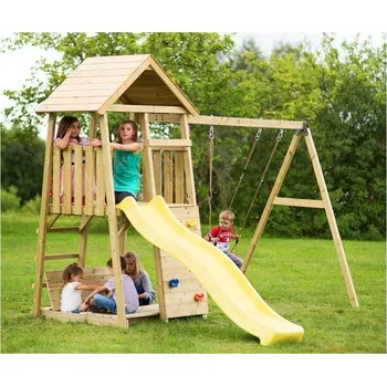 Dětské hřiště Dřevěná hrací věž – Wendi Toys Pinguin