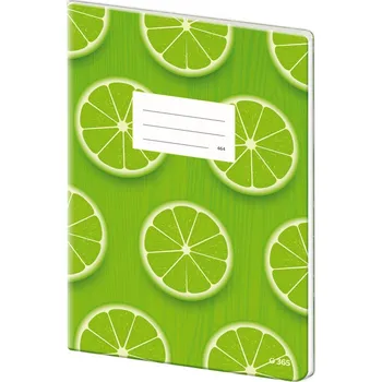 Sešit Sešit 464 papírové desky - Lime