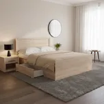 Mdx Postel FONDA 140 x 200 cm - Dub Sonoma