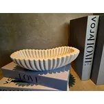 VOJA HOME Dekorativní mísa Unda Pura ve tvaru vlnky – 25×12,5×6,5 cm