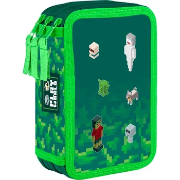 Školní batoh Penál 3 patrový, prázdný, Playworld