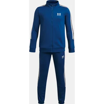 Under Armour Chlapecká souprava UA B Icon Knit Track 1390295-426 Modrá 160-164