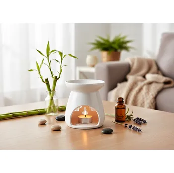 Vánoční svícen Aroma keramická lampička DUARTE 10x11 cm 865683