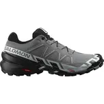 Pánská běžecká obuv Salomon Speedcross 6 Wide Quiet Shade/Black/Pearl Blue UK 10