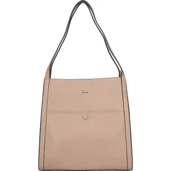 Kabelka Elegantní dámská kožená kabelka Katana Laube - béžová