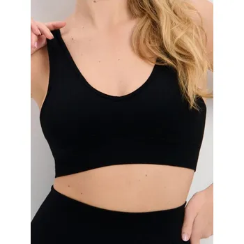 Podprsenka Sinsay - Pruhovaný sportovní podprsenka - černá - 563GV-99X - 563GV-99X-S