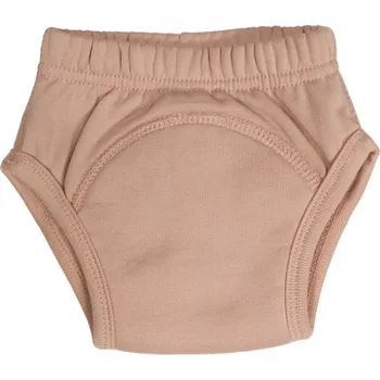 Plenkové kalhoty Tryco Blush & Blossom Trénovací kalhotky 18-24m Nougat