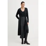 Šaty a kardigan AllSaints LUCILLE W215DE námořnická modř 59X, vel. S