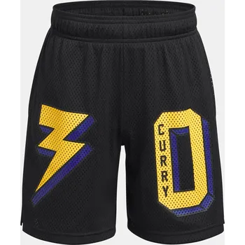 Chlapecké kraťasy Under Armour Chlapecké kraťasy Curry Sig Short 1390358-001 Černá 118-127