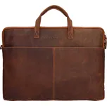 Pánská kožená taška na notebook Greenwood Levons - koňak