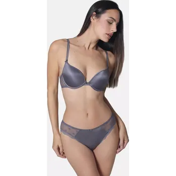 Dámské spodní prádlo Sassa podprsenka 29039 - šedá, 85B (Push-up podprsenka)