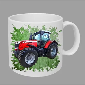 Moon River Massey Ferguson 7718 hrnek s traktorem zelený obsah 330 ml (hrneček traktor)