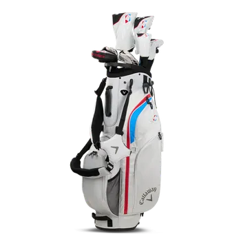 Golfová hůl Callaway XR Set 13 Pc Mens Steel Stiff, Pravá, Blue/Red, pánské