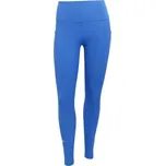 Dámské sportovní legíny adidas ADI365 3 STRIPES 1/1 L XS Modrá, Stříbrná