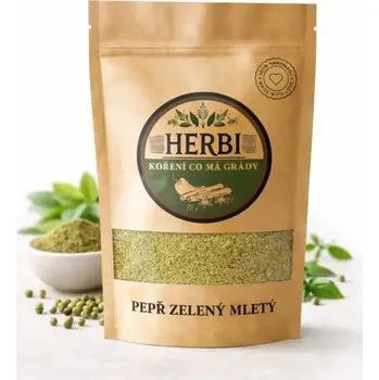 Koření Herbi Pepř zelený mletý, 20 g – jemně kořeněná svěžest do každého jídla