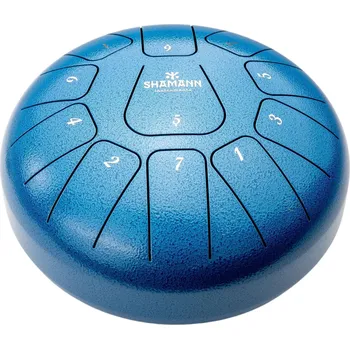 Perkuse Shamann 8" 11 Notes F-Major Blue Tongue Drum (Jako nové)