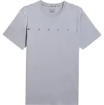 Pánské triko 4F TSHIRT MEN M Šedá, Černá