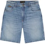 Wrangler pánské džínové šortky 112377790 Modrá 38