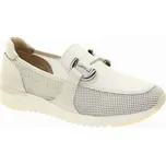 CAPRICE Dámské krémové kožené mokasíny 9-24536-42-132-245 Velikost 41