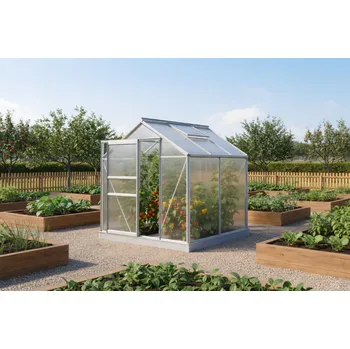 Skleník skleník VITAVIA TARGET 2500 PC 4 mm stříbrný