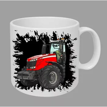 Moon River Massey Ferguson 8670 hrnek s traktorem černý obsah 330 ml (hrneček traktor)