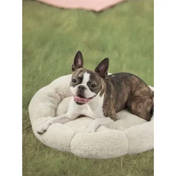 Pelíšek pro psa Sinsay - Pelíšek pro kočku ve tvaru květiny - béžová - 485BP-02X - 485BP-02X-ONE-4