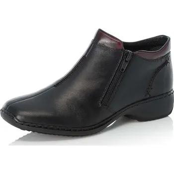 Dámské kozačky Dámská kotníková obuv RIEKER L3882-00 černá W5 42