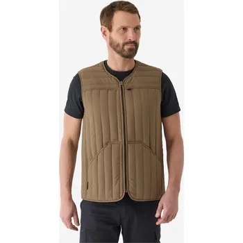 Pánská vesta SOLOGNAC Prošívaná vesta 100 XL KAŠTANOVÁ