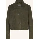 Ricano Dámská Kožená Bunda Jeena, tmavě zelená, 38