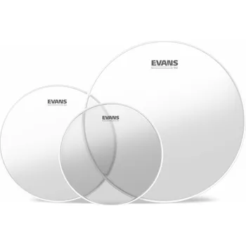 Bicí nástroj Evans ETP-G2CLR-F Fusion G2 Clear Sada blan na bicí (Jako nové)