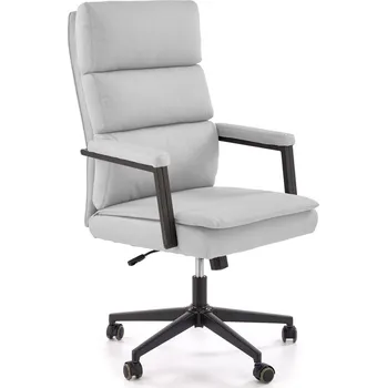 Křeslo Otočné kancelářské křeslo Adriano 2 eko kůže popelavě šedé