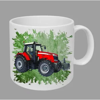 Moon River Massey Ferguson 7726 hrnek s traktorem zelený obsah 330 ml (hrneček traktor)