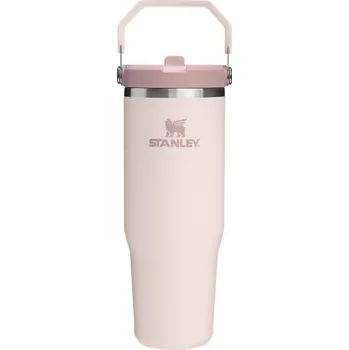 Termohrnek Stanley The IceFlow™ Flip Straw 2.0 Tumbler 890 ml Termoláhev s integrovanou slámkou Rose Quartz