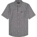 Wrangler pánská lněná košile 112378044 Šedá XXL