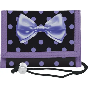 Peněženka Stil Peněženka na krk Cute bow Fialová