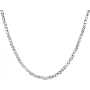 Řetízek Olivie Stříbrný tenisový choker 35+5cm 9360 Ag 925; ≤6,8 g.