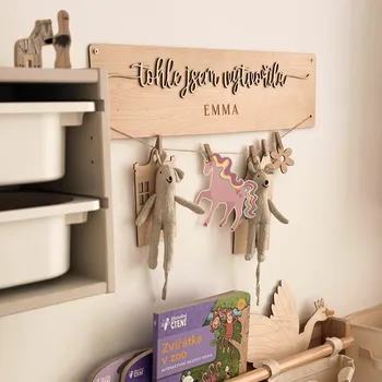 Dřevěná nástěnka na výkresy Woodify