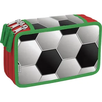 Penál Školní penál třípatrový Soccer