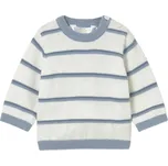 MAYORAL kojenecký svetr DR pruhovaný bílá, modrá vel. 86 cm
