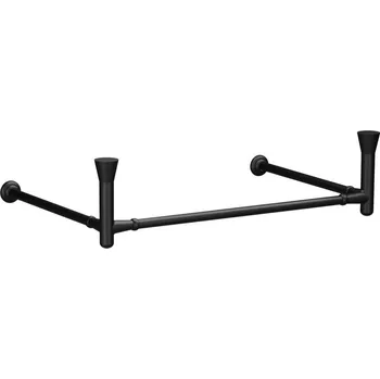 Koupelnový nábytek Kerasan The New Yorker Závěsná konstrukce pro umyvadlo 80cm, černá mat, 927231