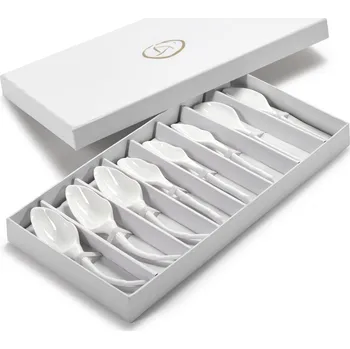 Příbor Serax, Jídelní lžíce Perfect Imperfection bílé, 8 ks. - Formadore