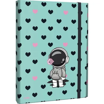 Stil Box na sešity s klopou A4 Cosmo Tyrkysová