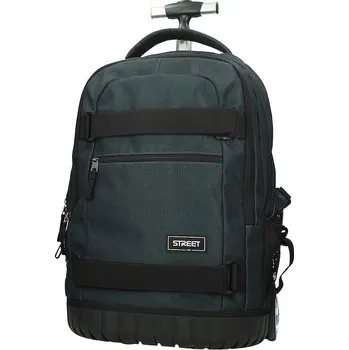 Školní batoh Studentský batoh na kolečkách Impact Blacky