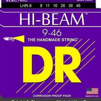 Struna pro hudební nástroj DR Strings Hi-Beam LTR-9