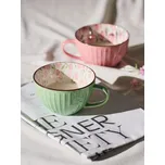 Sinsay - Keramický hrnek s květinovým motivem - zelená - 066IL-70X - 066IL-70X-ONE