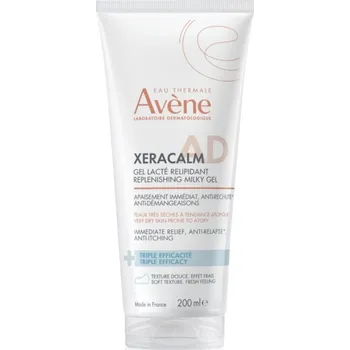 Tělový krém Avène XeraCalm A.D. Replenishing Milky Gel relipidační krém pro suchou až atopickou pokožku 200 ml