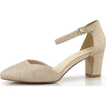 Dámské lodičky Tamaris lodičky s kotníkovým páskem Lt. gold glam 1-24432-41 - 41 | P703508