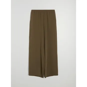 Dámské kalhoty Sinsay - Kalhoty palazzo - tmavě hnědá - 944GZ-89X - 944GZ-89X-M