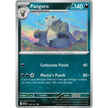 Karetní hra Pangoro 140/217 - Ascended Heroes Typ karty: Pokéball Reverse